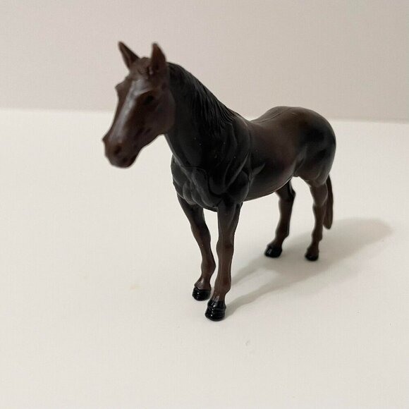 Lot of 2 ERTL Animal Figures Cow and Horse - Picture 14 of 16